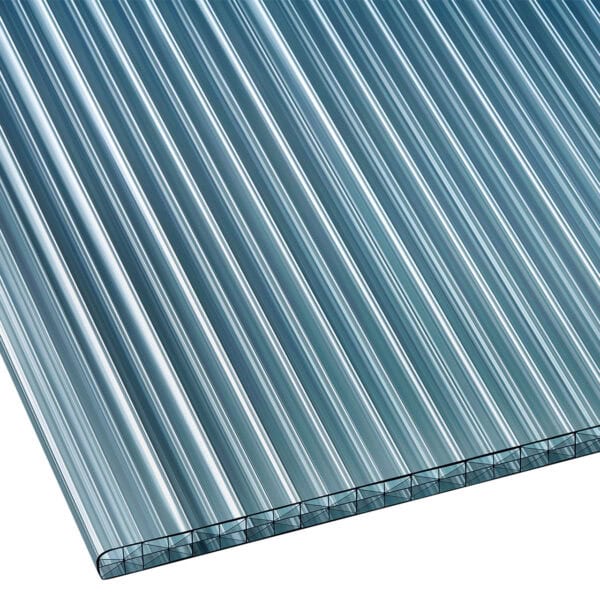 Blueline-Polycarbonat-Stegplatte