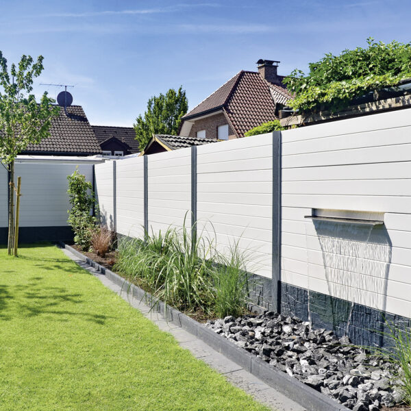 Betonzaun Prestige glatt Zaunelement